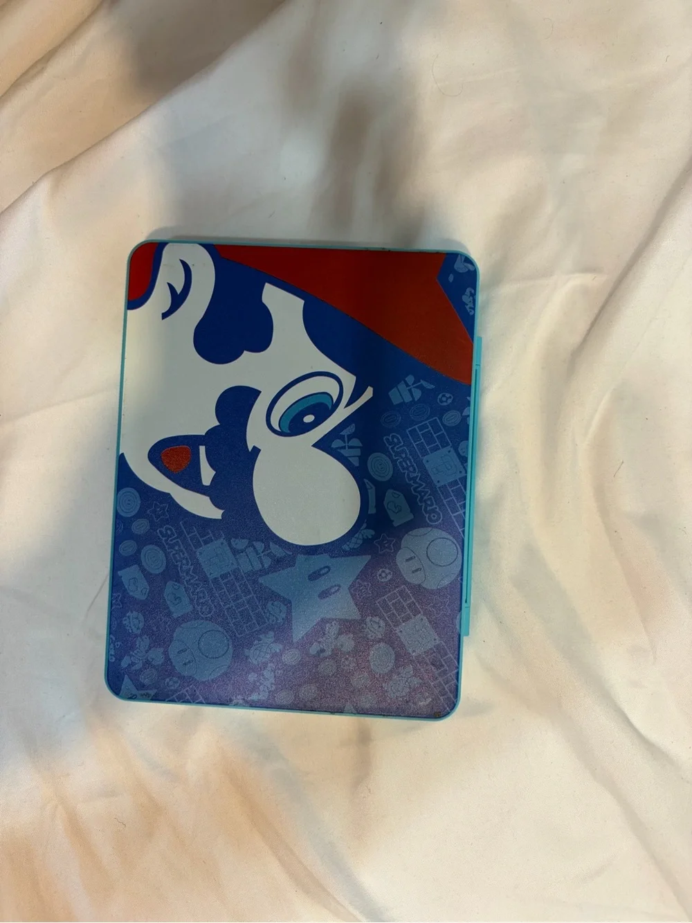 Nintendo switch Blue Mario-Themed cartridge case